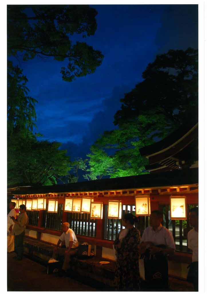 鹿児島神社の六月灯