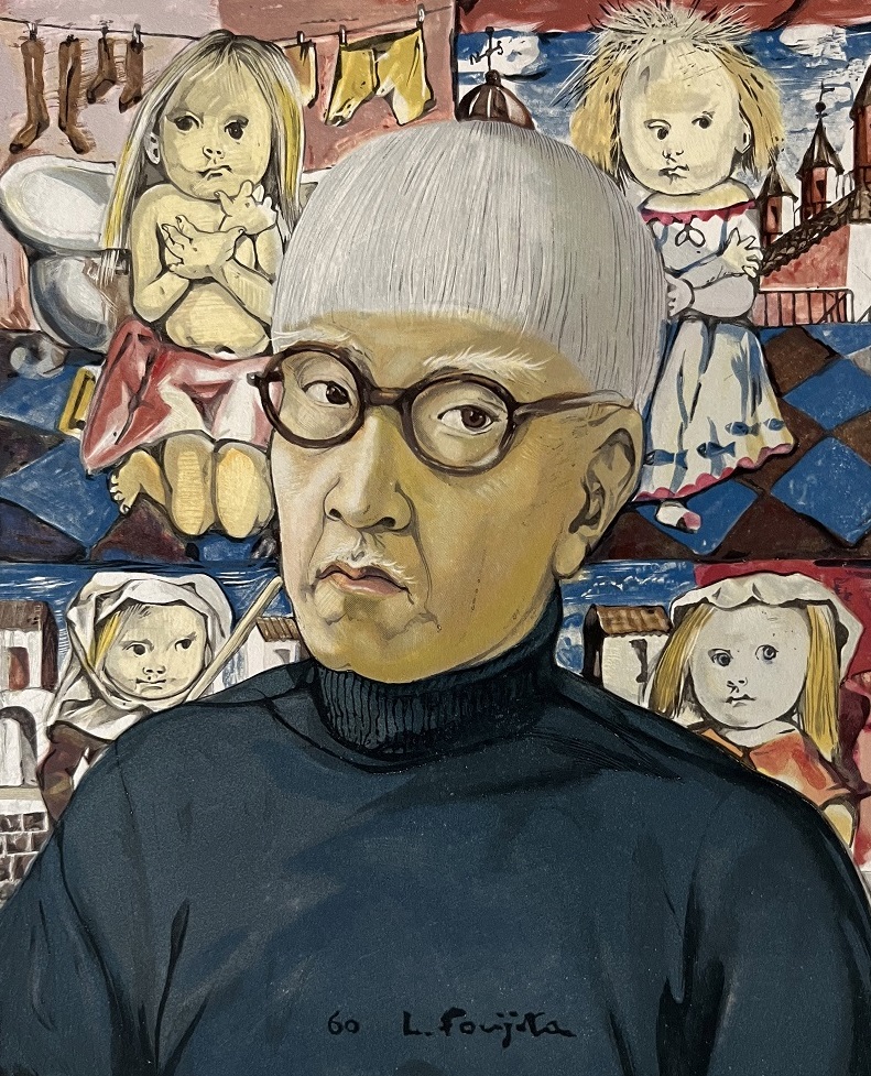 藤田嗣治「自画像」