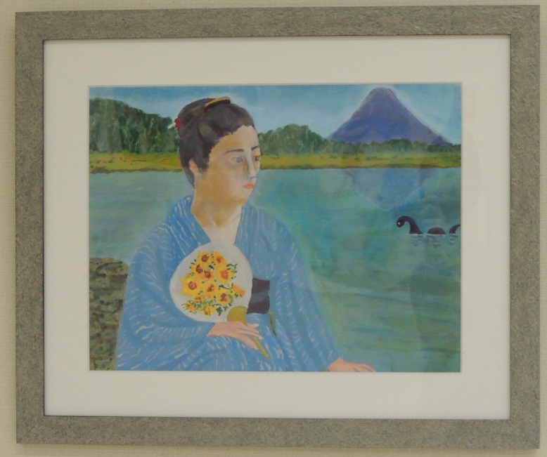 月野浩二「池田湖畔」