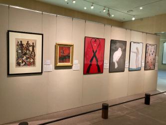 令和7年夏の所蔵品展展示風景