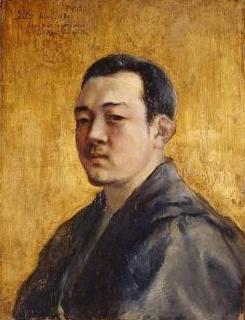 黒田自画像