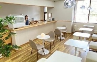 カフェ店内の様子