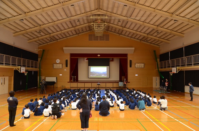 出前授業の様子(11月18日)