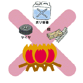 焼却禁止