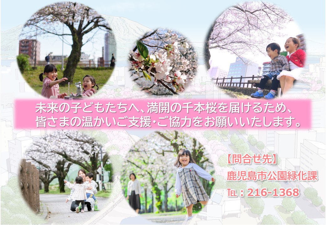 千本桜寄附募集PRチラシ