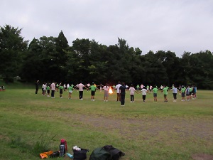 キャンプファイヤー