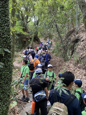 白銀坂登山