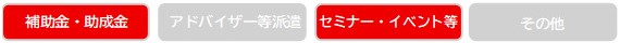 支援内容（補助金・助成金、セミナー・イベント等）