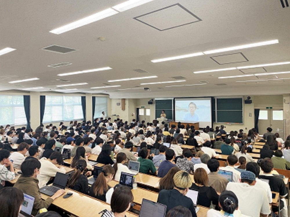 鹿児島大学での出前講座の画像