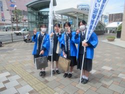 街頭啓発ー市議選