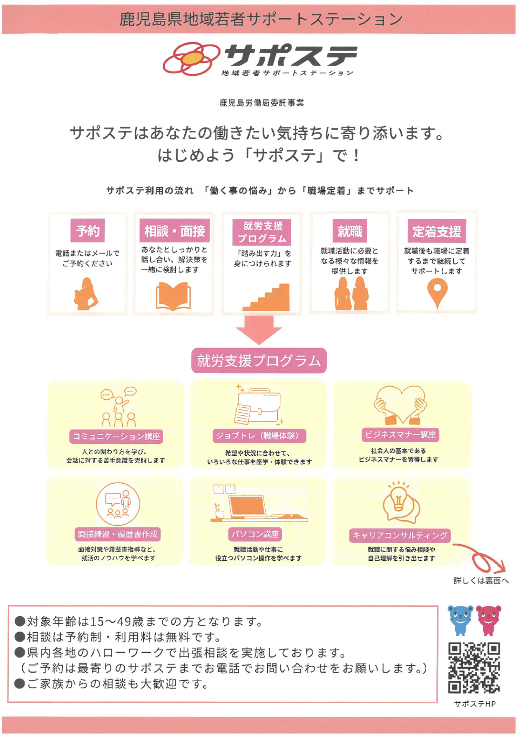 鹿児島県地域若者サポートステーション