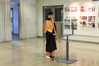 ランチタイムコンサートの様子(2022年4月8日)