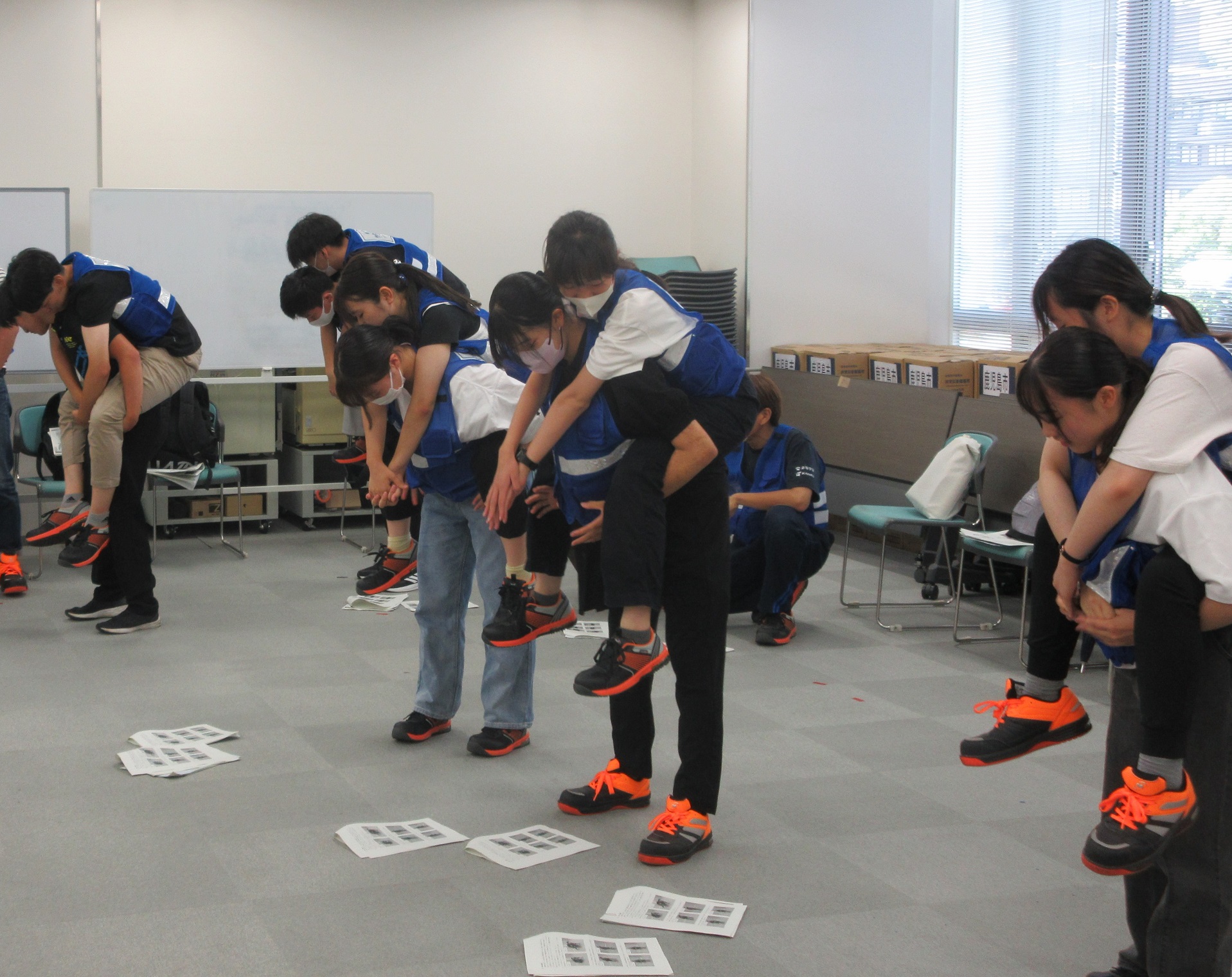 学生分団応急救護研修2