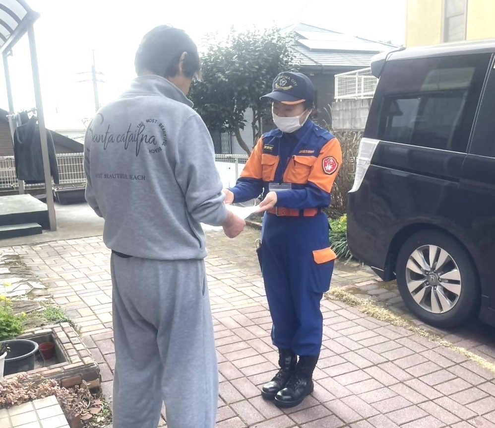 防火チラシ配布5