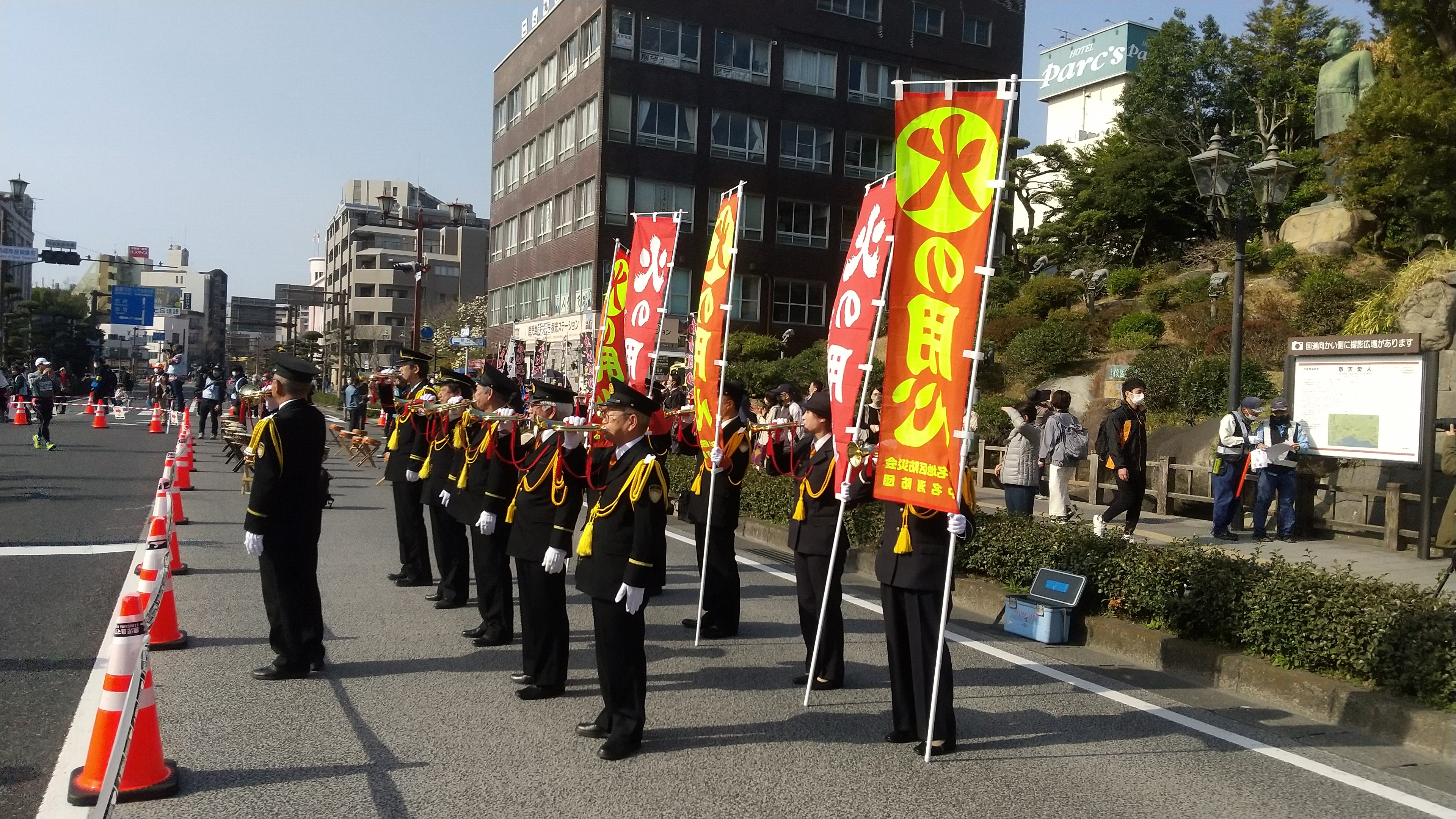 かごしまマラソン沿道応援2