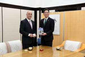 マルタ大使市長表敬