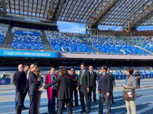 マラドーナスタジアム視察