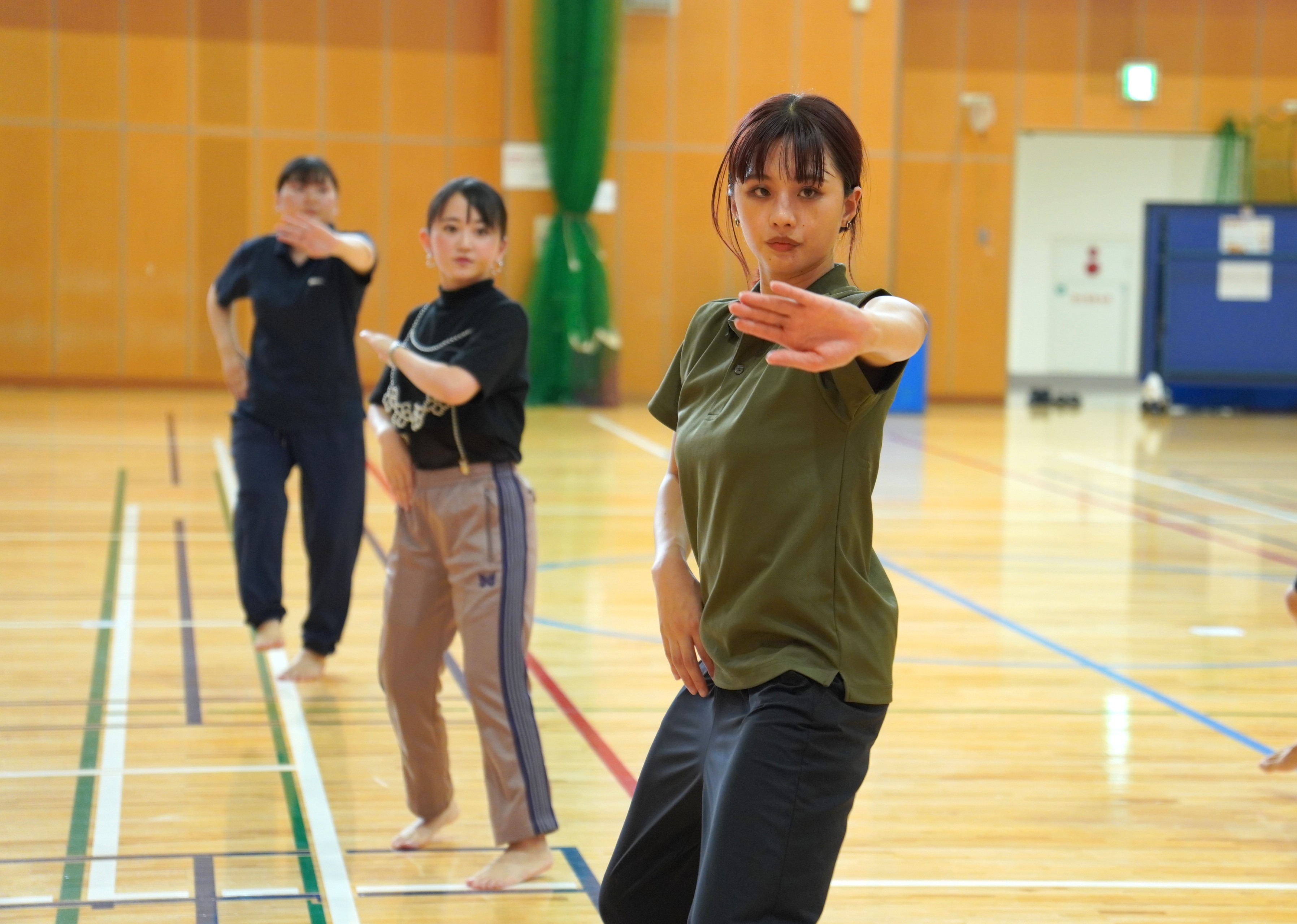 練習の様子