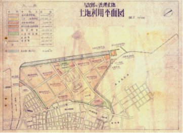 与次郎ヶ浜公有水面埋立土地利用平面図