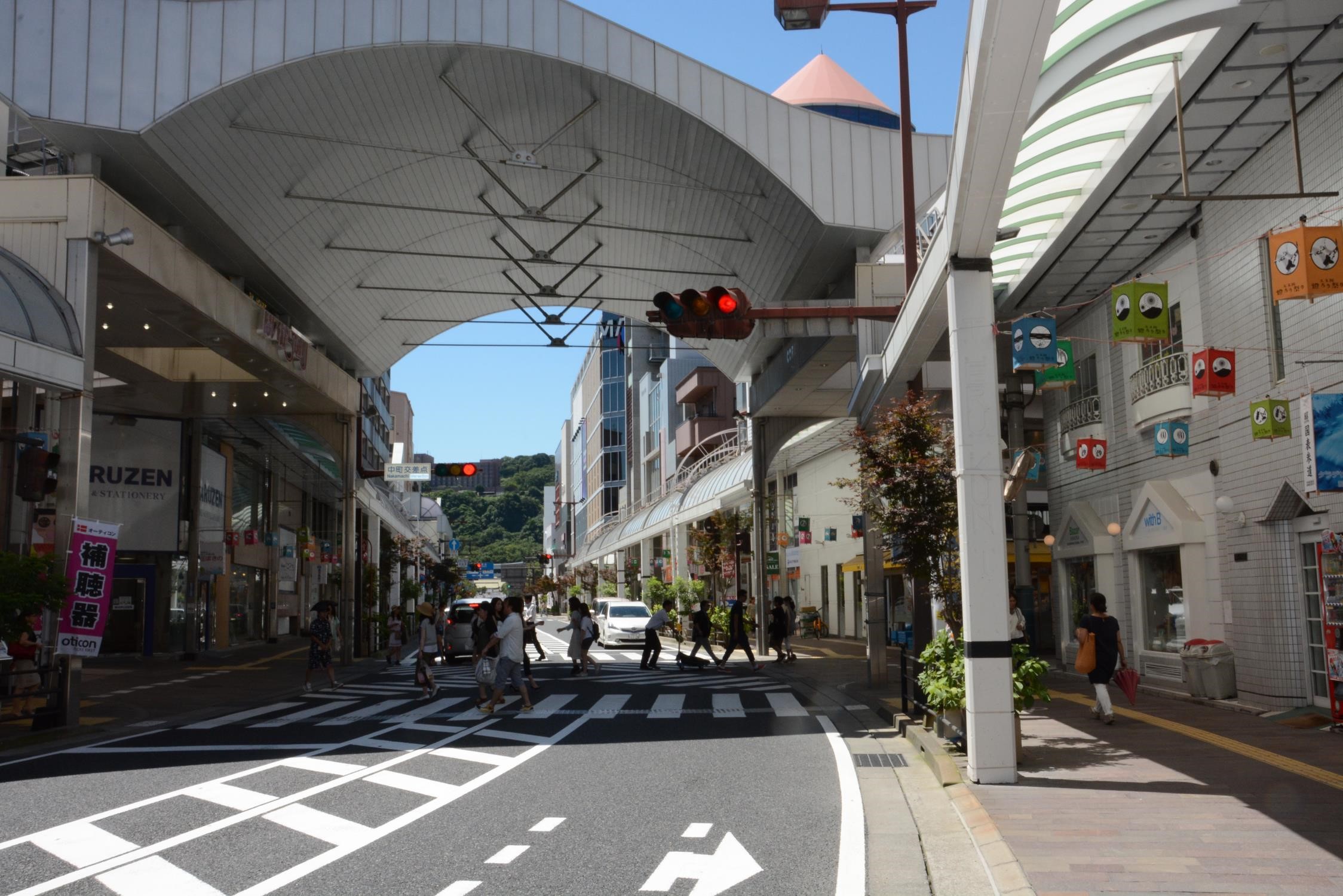 中町から照国神社方面3