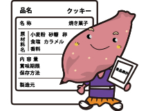 食品表示イラスト